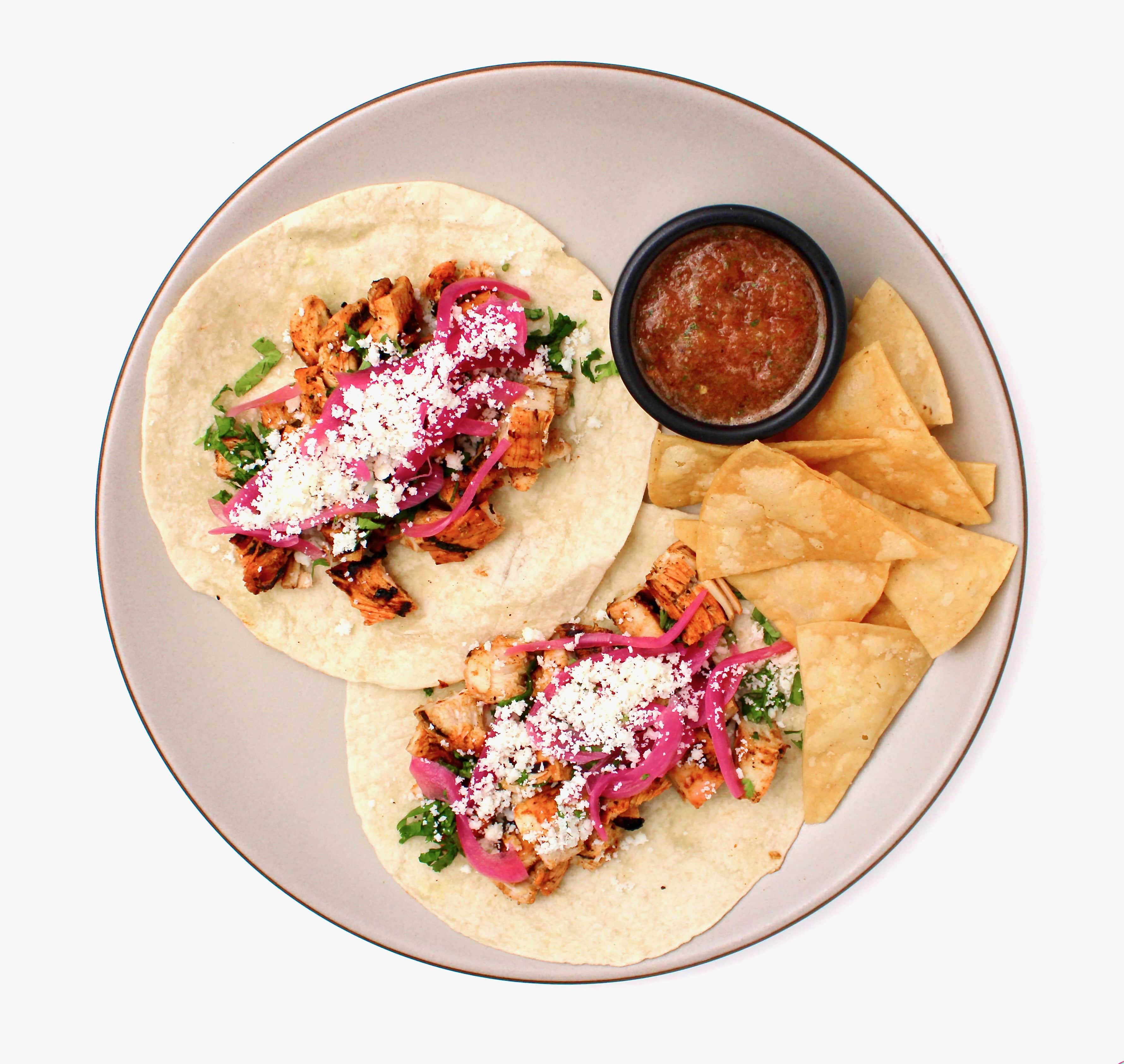 Achiote Chicken Tacos